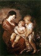 Peter Paul Rubens Virgin and Child with the Infant St John oil painting